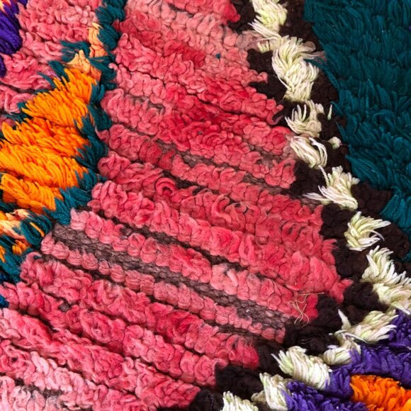 Antique berber Vintage Runner - Hand-Knotted rug 2,11x7,7ft - Picture 4 of 6